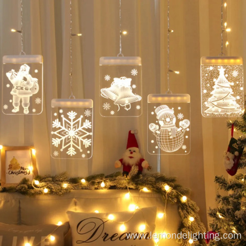 Christmas Decoration New Year Gift Festival Garland Lamp